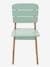 Children's Outdoor Chair Dark Green+White 