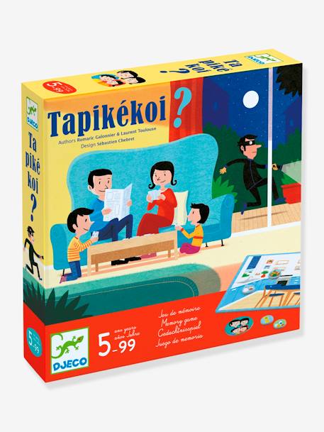 Tapikékoi Memory Game, by DJECO Red 