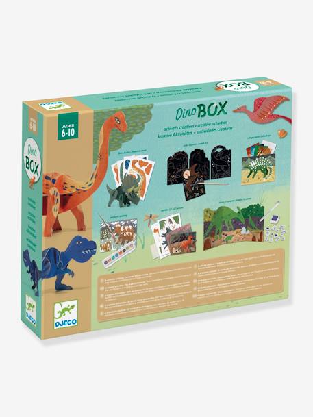 Dinosaur World Activity Box, by DJECO Green 