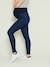 Seamless Treggings, Denim Effect, for Maternity BLUE LIGHT SOLID+Dark Blue+Grey Anthracite 