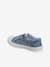 Elasticated Canvas Trainers for Girls Blue 