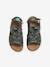 Touch-Fastening Sandals for Boys Blue+Grey Anthracite 