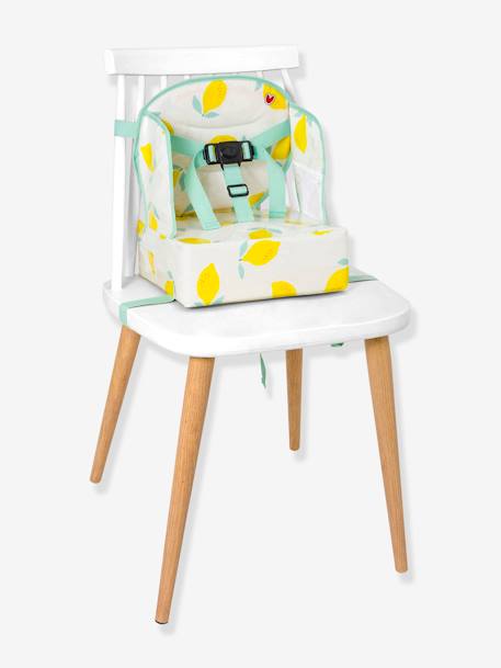 Easy Up Chair Booster , BABY TO LOVE Dark Blue Stripes+Light Grey/Print+Yellow/Print 