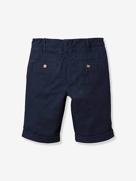 Boy's classic Bermuda shorts Navy 