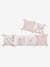 Modular Cot/Playpen Bumper, EAU DE ROSE Theme White 