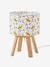 Bedside Table Lamp on Legs, Hanoi Theme White 