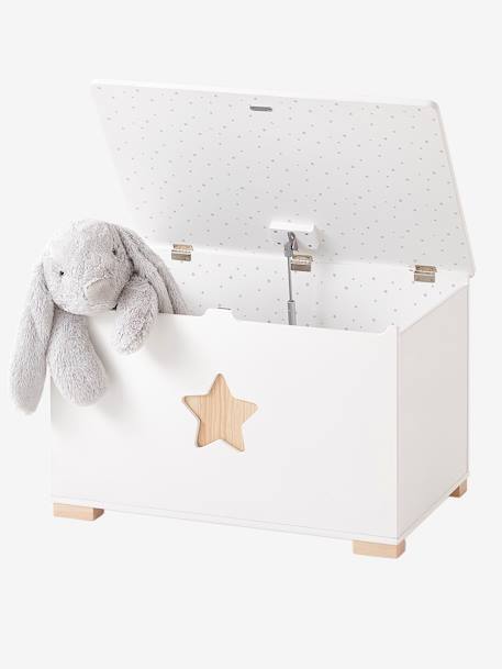 Toy Trunk, Sirius Theme Wood/White 