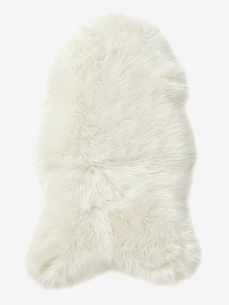 Faux Sheepskin Rug Beige 