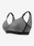 Maternity & Nursing Wireless Bra, Serena by CACHE COEUR Black+Dark Grey+Light Pink 