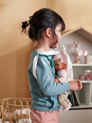 Toys-Dolls & Soft Dolls-Baby Carrier for Baby Dolls in Cotton Gauze, Flora