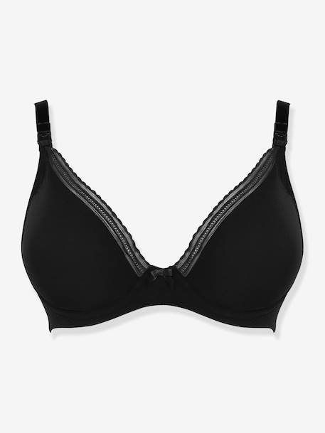 Maternity & Nursing Bra with Underwires, Milk by CACHE COEUR Black+Dark Red+Green+PINK LIGHT SOLID 