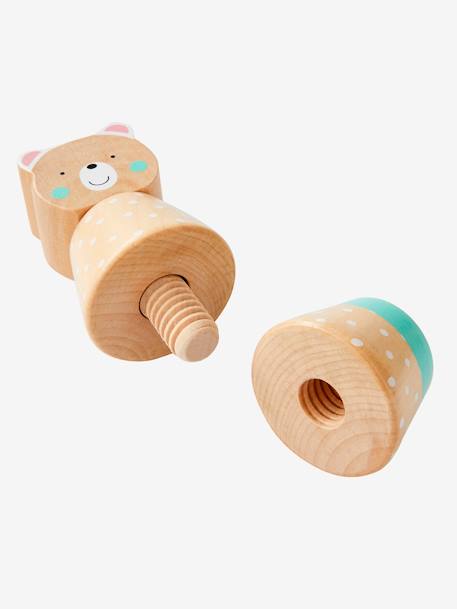 Screw-On Animals Game - Wood FSC® Certified Wood/Multi 