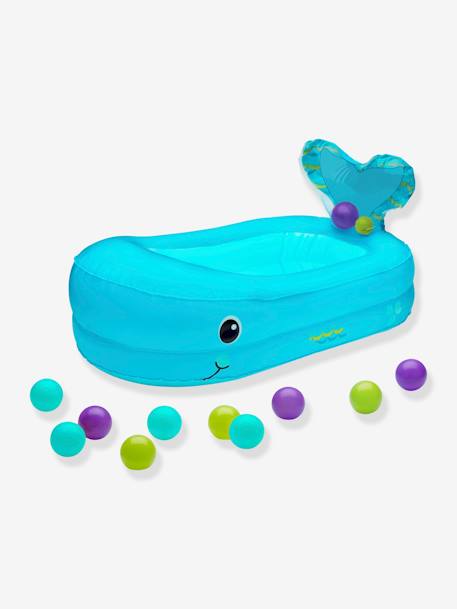 Inflatable Whale Bath Tub, by INFANTINO Blue 