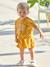 2-in-1 Dress with Bow for Babies Dark Yellow 