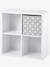 4-Box Storage Unit White 