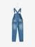 Denim Dungarees for Girls Denim Blue 