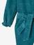 Corduroy Jumpsuit with Ruffles, for Girls Dark Green 