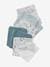 Pack of 10 Washable Wipes White/Green/Print 