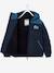 Two-tone Hooded Jacket with Recycled Polyester Padding, for Boys Electric Blue+hazel 