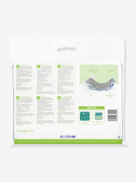 8 Reusable Nappy Liners in Microfleece by BAMBINO MIO Multi 