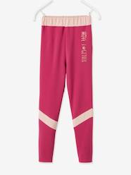 Girls-Leggings-Sports Leggings in Techno Fabric, for Girls