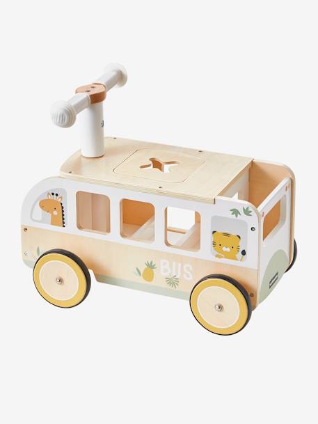 Ride-On Bus for Soft Toys in FSC® Wood, Hanoi Multi 