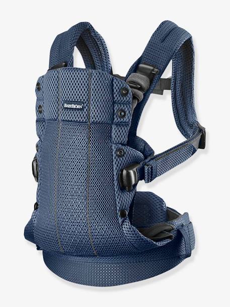 Baby Carrier Harmony by BABYBJORN black+Dark Blue+Light Grey 