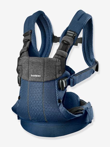 Baby Carrier Harmony by BABYBJORN black+Dark Blue+Light Grey 