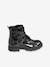 Lace-Up Ankle Boots for Girls Black 