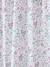 Semi-Sheer Curtain, Victoria White/Print 