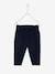 Fleece Trousers, Elasticated Waistband, for Babies coral+Dark Blue+GREEN DARK SOLID 