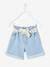 Shorts for Girls Bleached Denim 