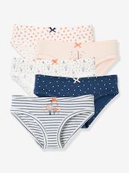 Girls-Pack of 5 Fancy Briefs for Girls