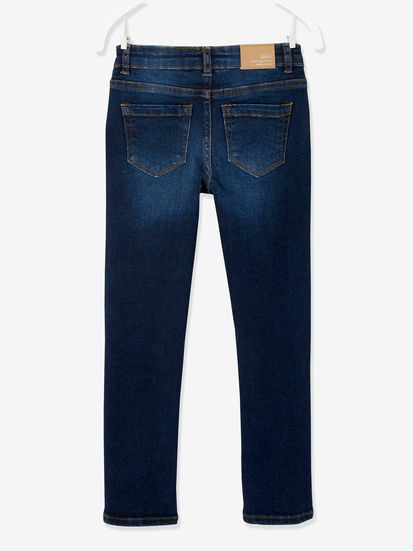 Skinny dark best sale blue jeans