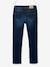 Slim Leg Waterless Jeans, MorphologiK NARROW Hip, for Girls BLACK DARK SOLID+Dark Blue+Denim Blue 