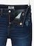 WIDE Hip MorphologiK Slim Leg Waterless & Distressed Jeans for Girls BLACK DARK SOLID+Dark Blue+Denim Blue+GREY DARK SOLID 