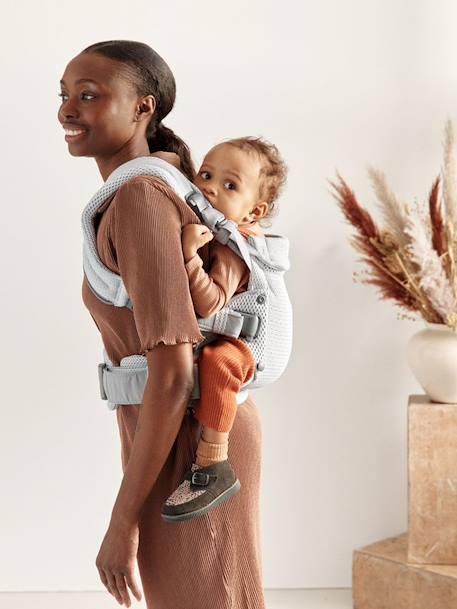 Baby Carrier Harmony by BABYBJORN black+Dark Blue+Light Grey 