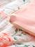 Jersey Knit/Cotton Gauze Throw for Baby, EAU DE ROSE Theme Light Pink 