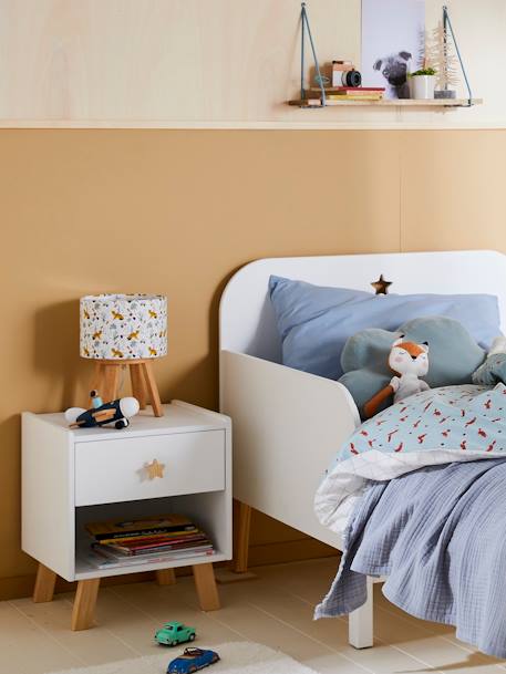 Bedside Table, Ursa Major White 