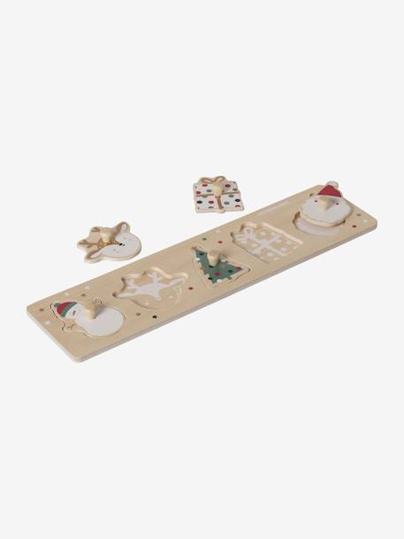 Christmas Peg Puzzle Multi 