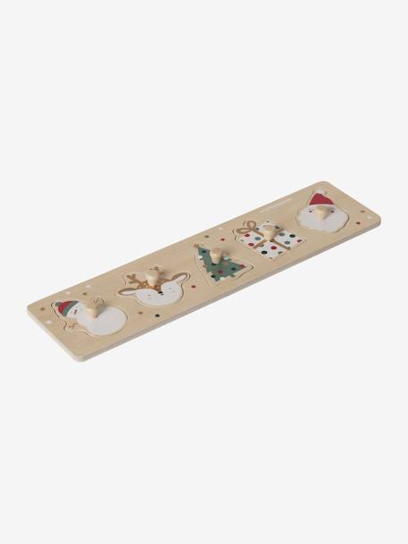 Christmas Peg Puzzle Multi 