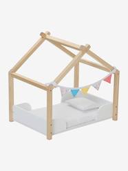 Toys-Dolls & Soft Dolls-Soft Dolls & Accessories-Dollhouse Bed in FSC® Wood