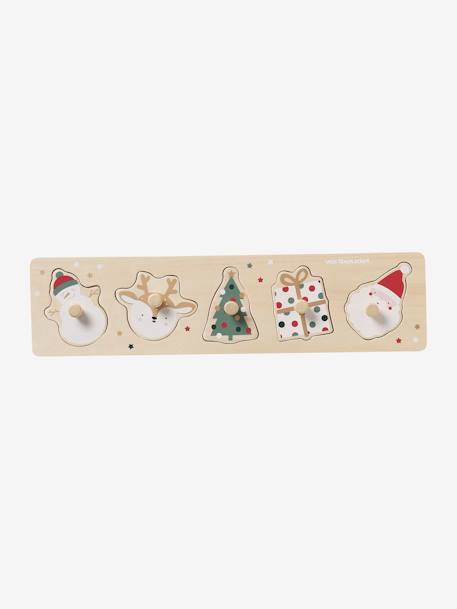 Christmas Peg Puzzle Multi 