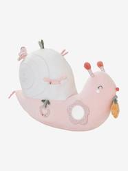 -Large Snail Soft Toy, Pink World