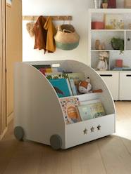 Bedroom Furniture & Storage-Storage-Storage Units & Boxes-Mobile Bookcase, Sirius Theme