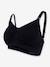 Seamless Padded Bra, Maternity & Nursing Special by CARRIWELL Black 