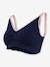 Original Deluxe, Organic Seamless Bra, Maternity & Nursing Special by CARRIWELL Dark Blue 