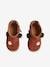 Leather Boots for Baby Boys, Designed for First Steps Brown 