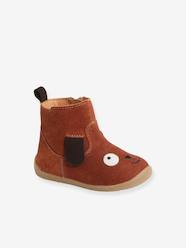 Shoes-Baby Footwear-Leather Boots for Baby Boys, Designed for First Steps