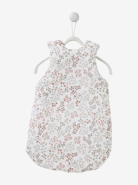 Baby Doll Sleep Bag in Cotton Gauze, Flora Multi 